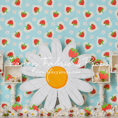 Strawberries & Daisies