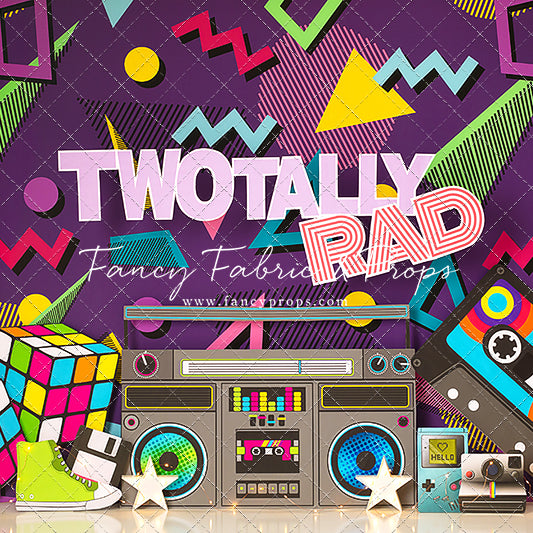 Twotally Rad – Fancy Fabric & Props