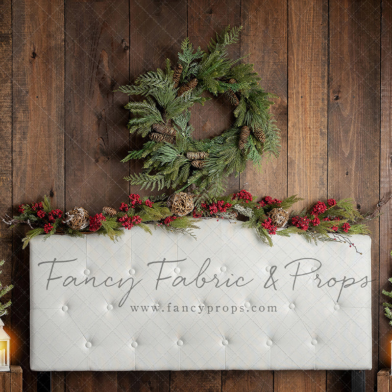 Twinkle Velvet Holiday Headboard
