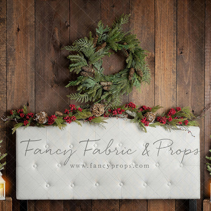 Twinkle Velvet Holiday Headboard
