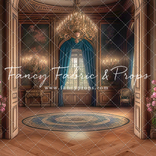 Victorian Blue 60x50" - Plus Sweep Option - Littles Collection