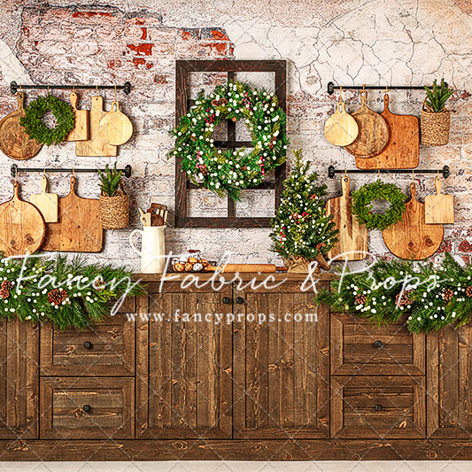 Rustic Holiday Kitchen