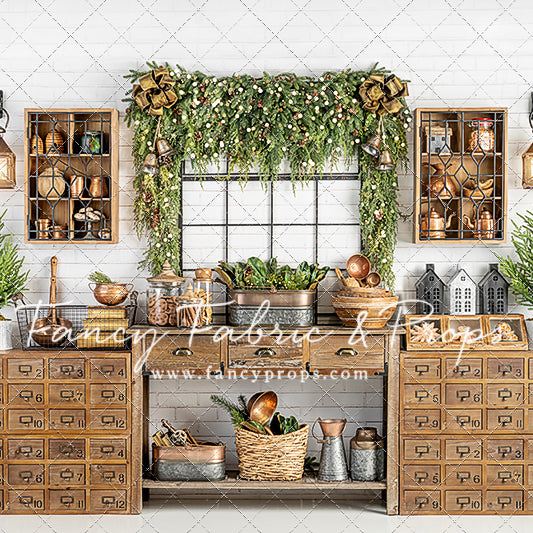 Vintage Holiday Kitchen
