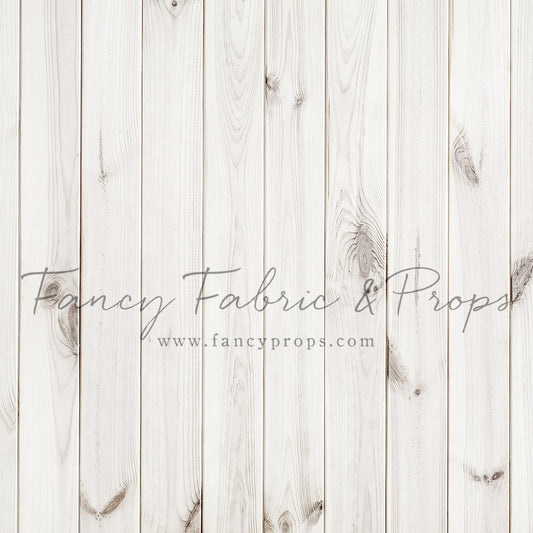 White Wooden Planks - Petite