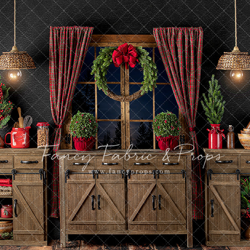 Evening Winter Kitchen