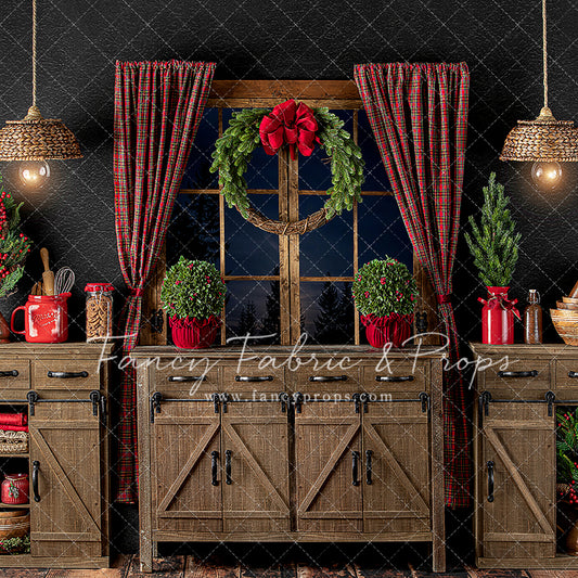 Evening Winter Kitchen