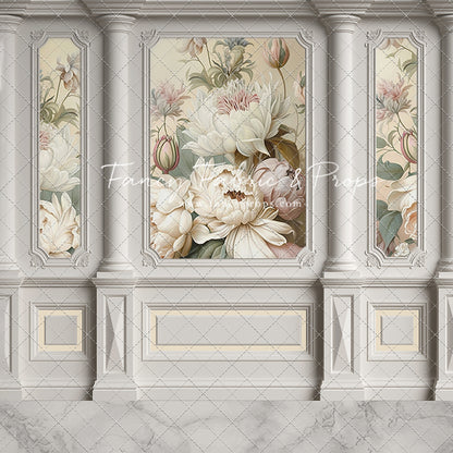 Enchanting Dream White Wall - With Sweep Option