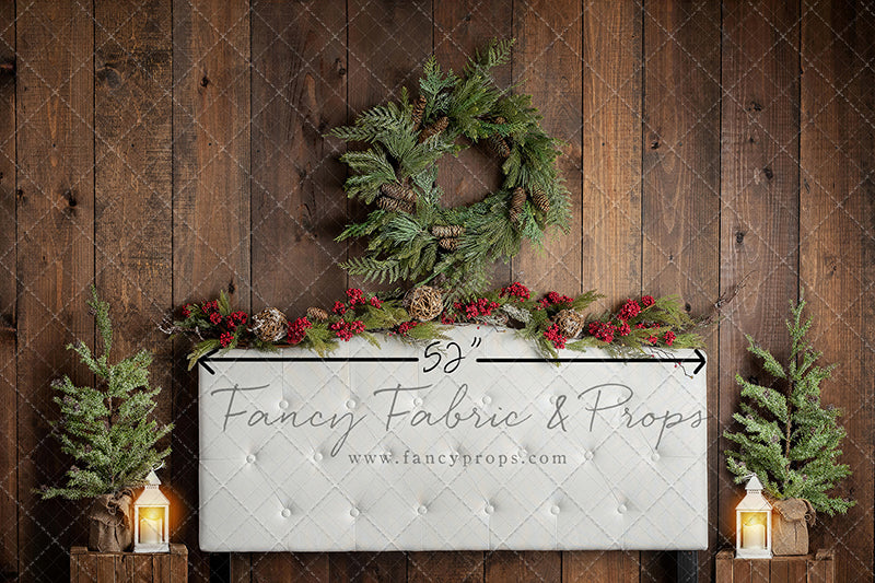 Twinkle Velvet Holiday Headboard