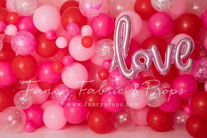 Valentine Party Balloon Wall