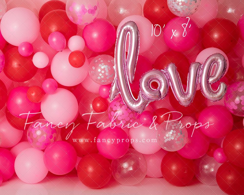 Valentine Party Balloon Wall