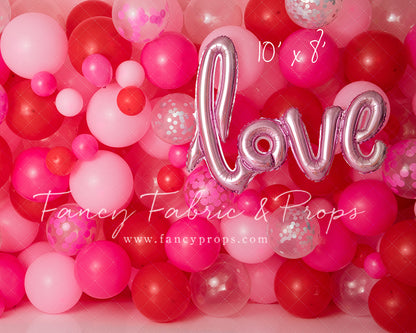 Valentine Party Balloon Wall