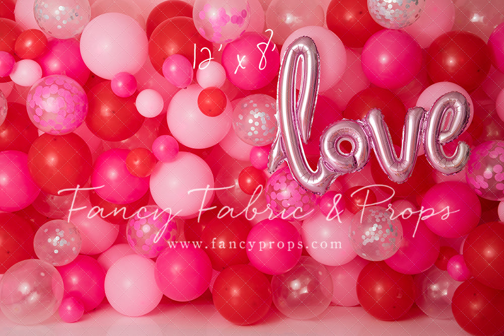 Valentine Party Balloon Wall