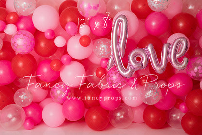 Valentine Party Balloon Wall