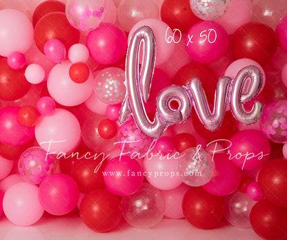 Valentine Party Balloon Wall
