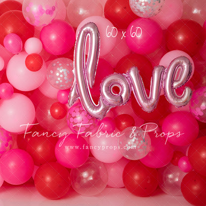 Valentine Party Balloon Wall