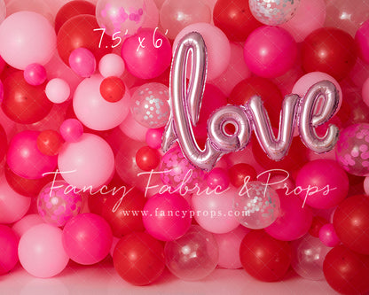 Valentine Party Balloon Wall