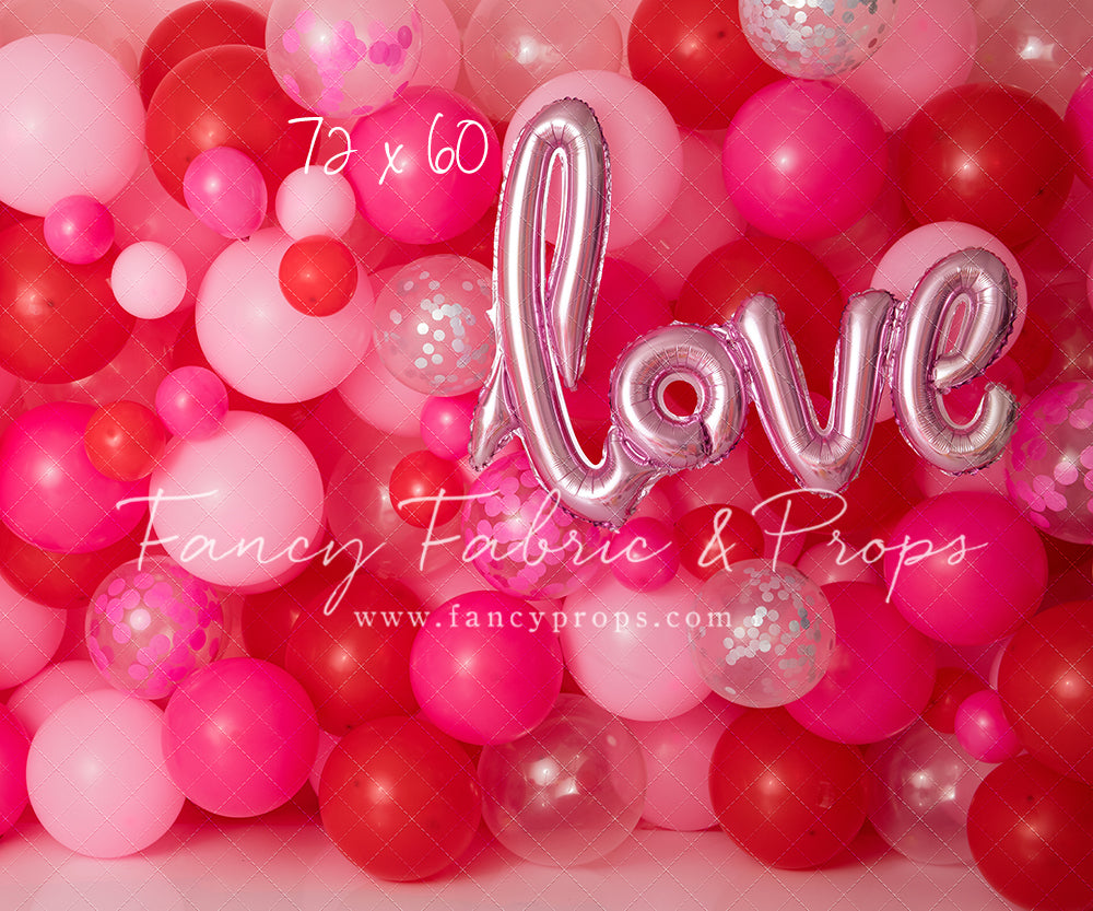 Valentine Party Balloon Wall