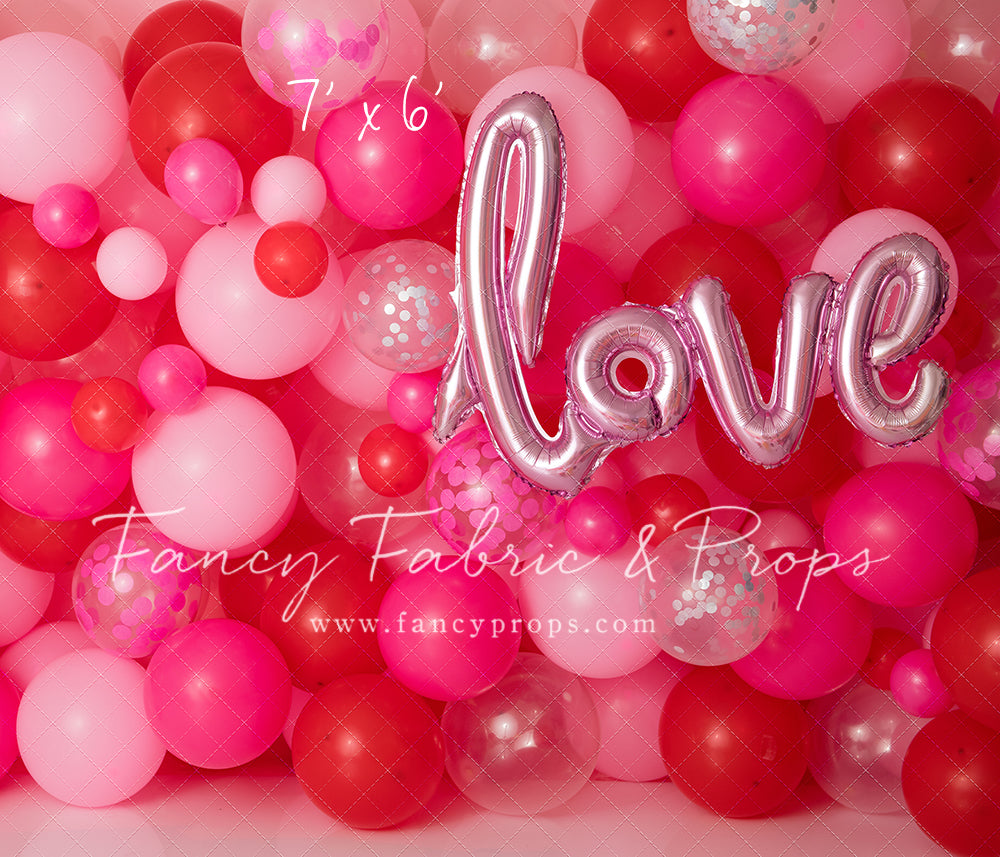 Valentine Party Balloon Wall
