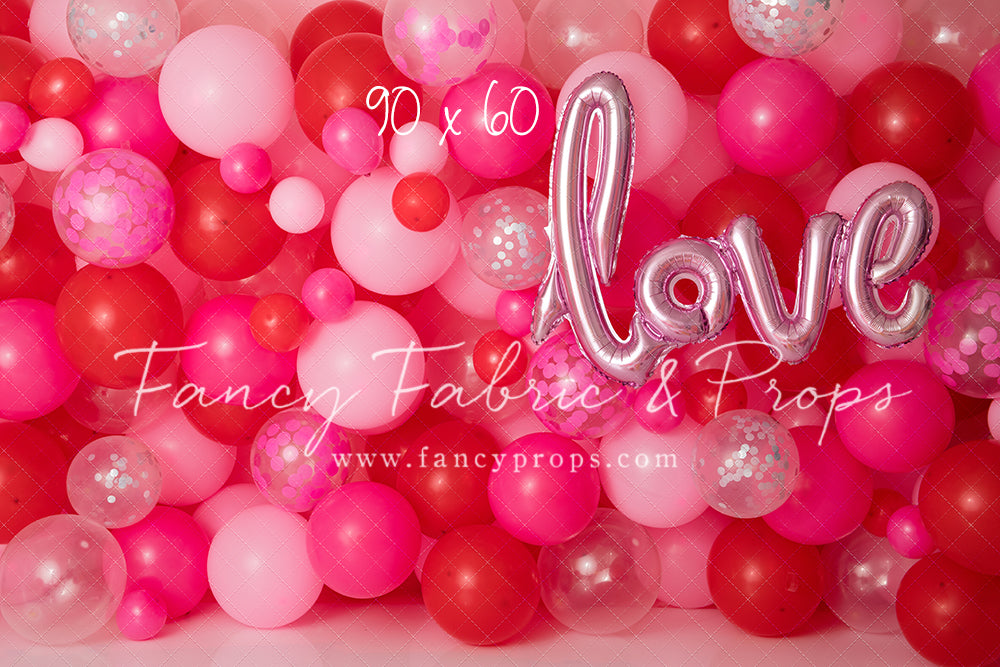 Valentine Party Balloon Wall