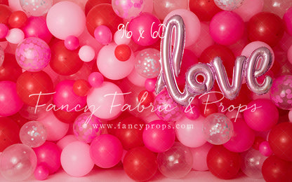Valentine Party Balloon Wall