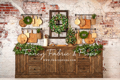 Rustic Holiday Kitchen