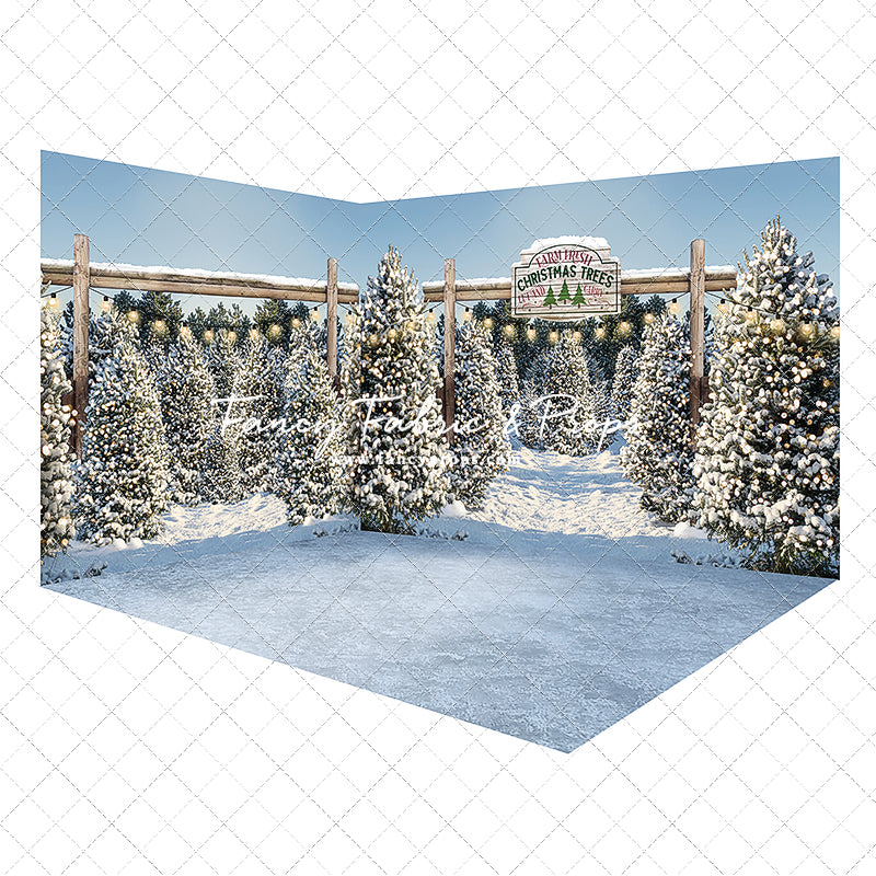 Winter Tree Farm Day Room