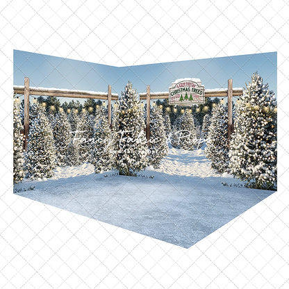 Winter Tree Farm Day Room