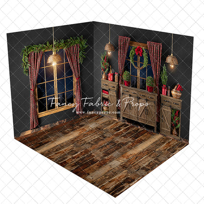 Evening Winter Kitchen Room