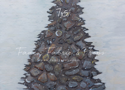 Winter Cobblestone Mat Floor