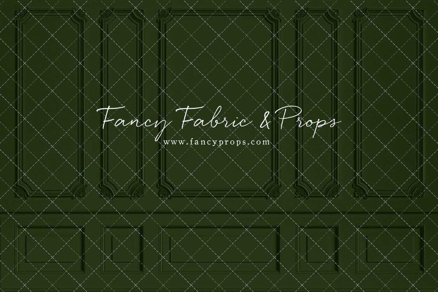 Classic Evergreen Wainscoting Wall - With Sweep Option