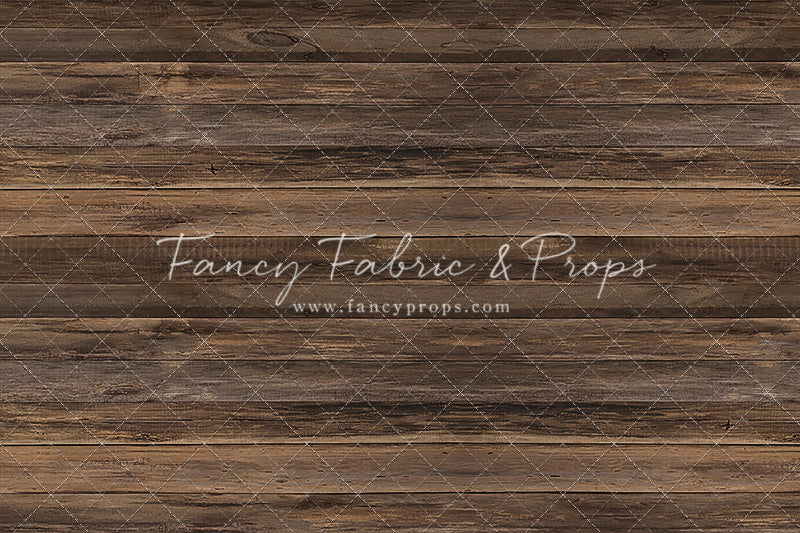 Knox Horizontal Rustic Wood Planks Mat Floor