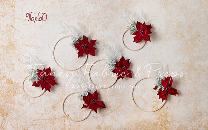 I Hoop You Love Poinsettias