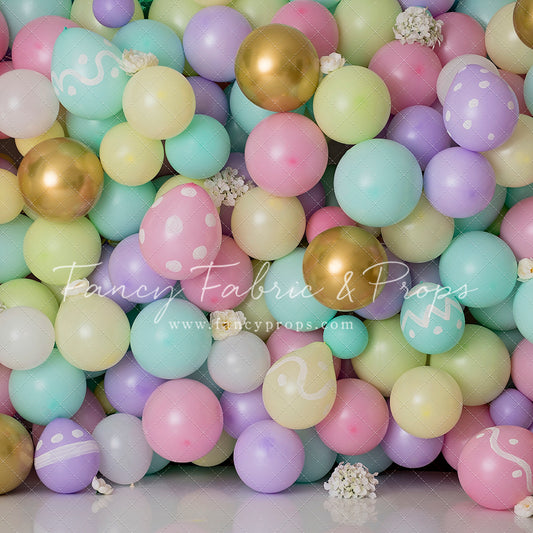 Bunny’s Basket Balloon Wall