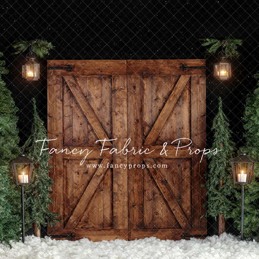 Evening Snowy Winter Retreat