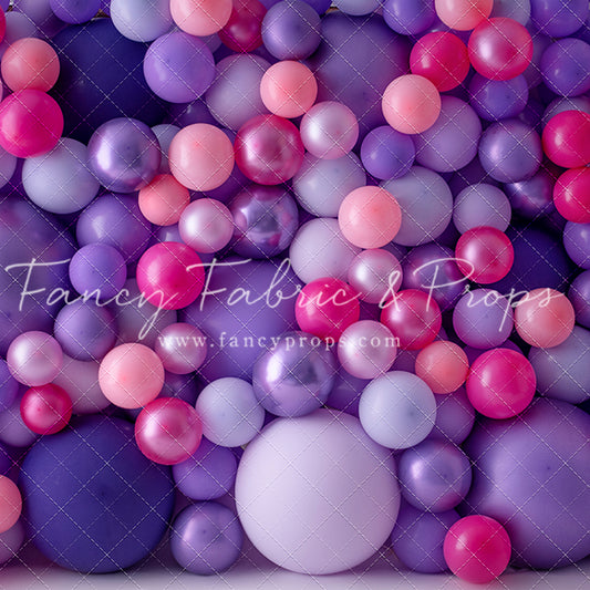 Fuchsia Forever Balloon Wall
