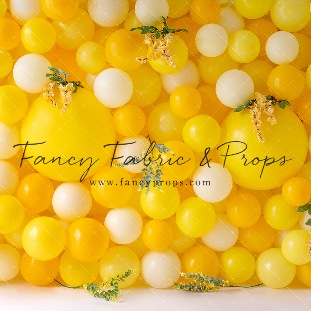 Golden Summer Balloon Wall