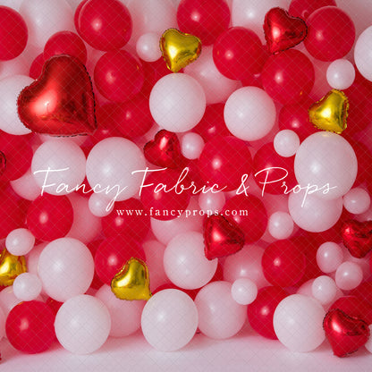 Happy Valentine Balloon Wall