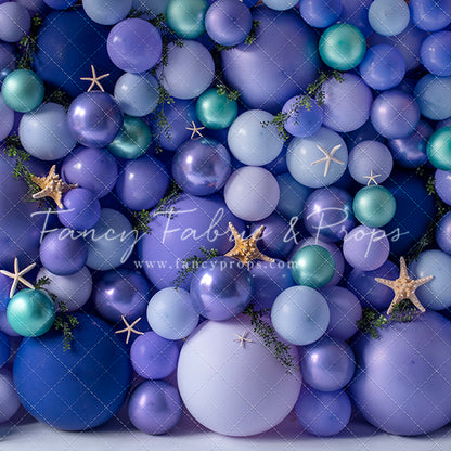 Mermaid Grotto Balloon Wall