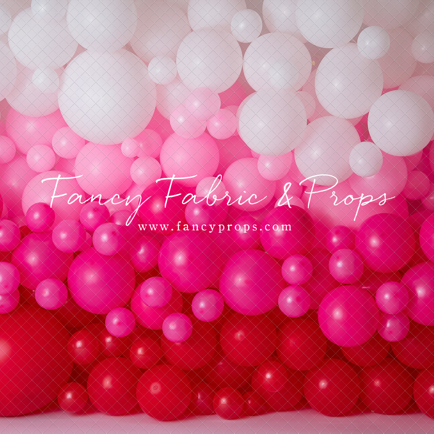 Ombre Valentine Balloon Wall
