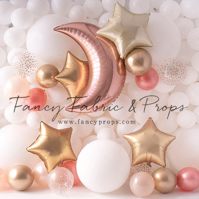 Over The Moon Balloon Wall