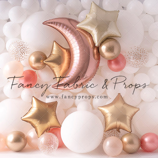 Over The Moon Balloon Wall