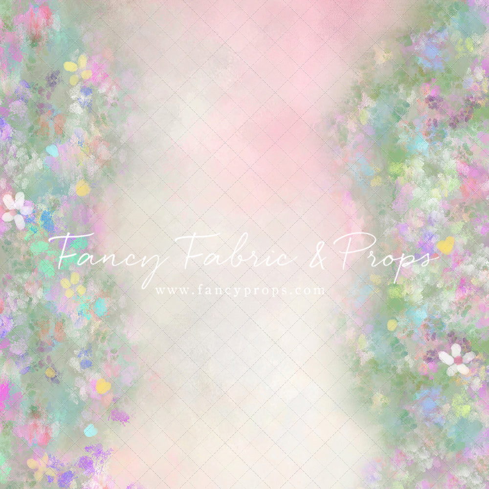 Rainbow Floral Path Mat Floor