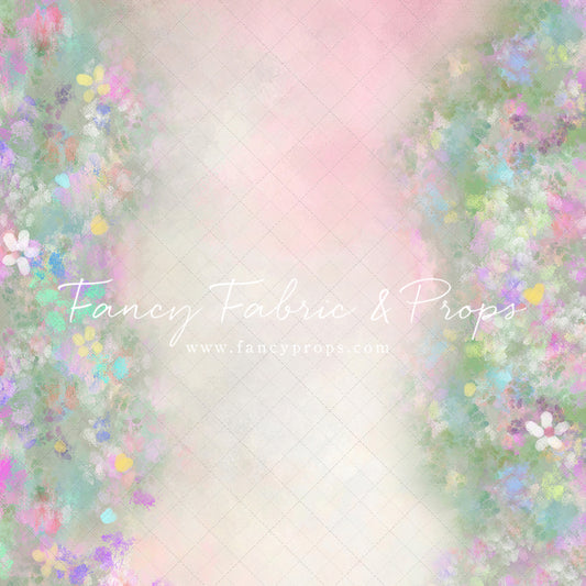 Rainbow Floral Path Mat Floor