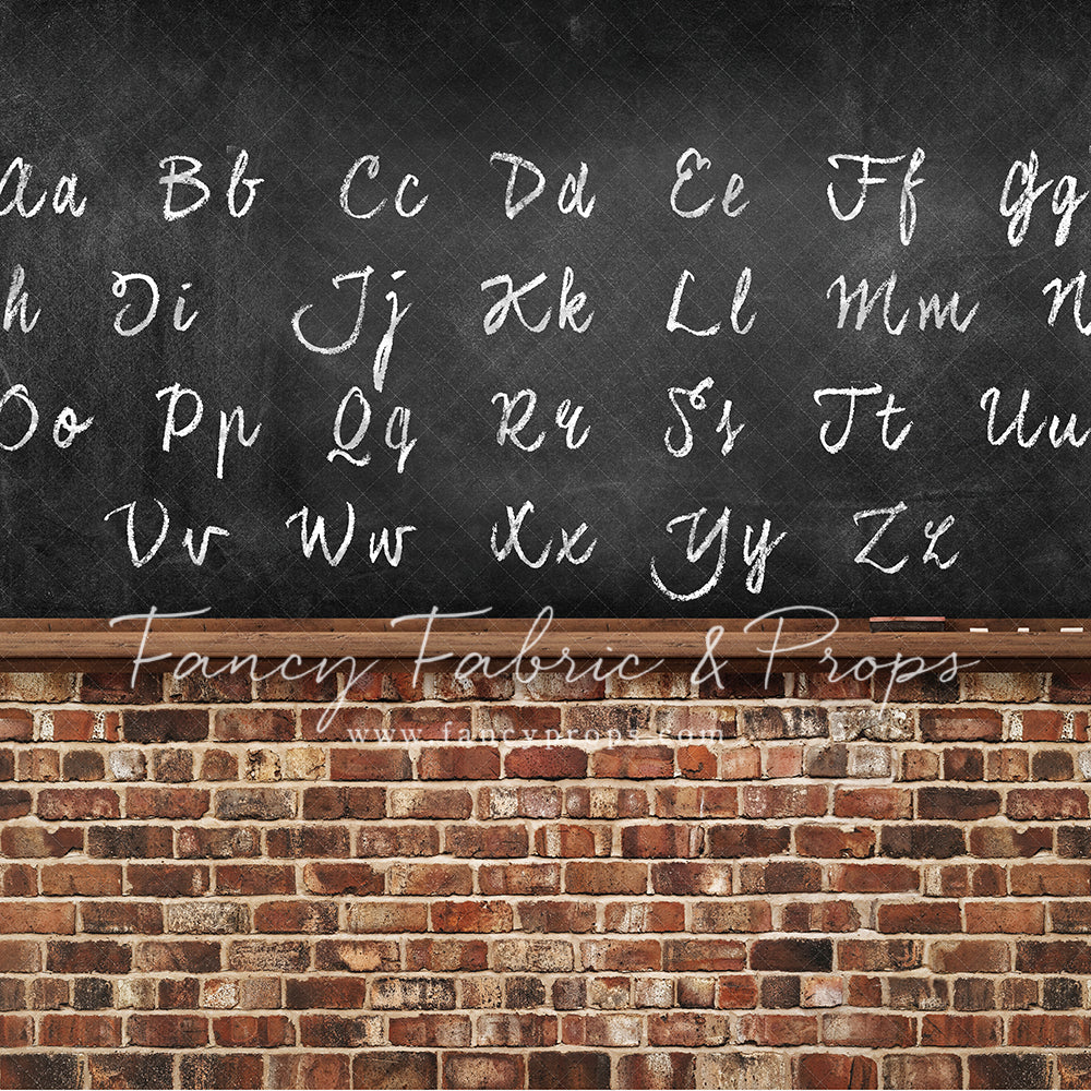 Reading Writing & Arithmetic – Fancy Fabric & Props