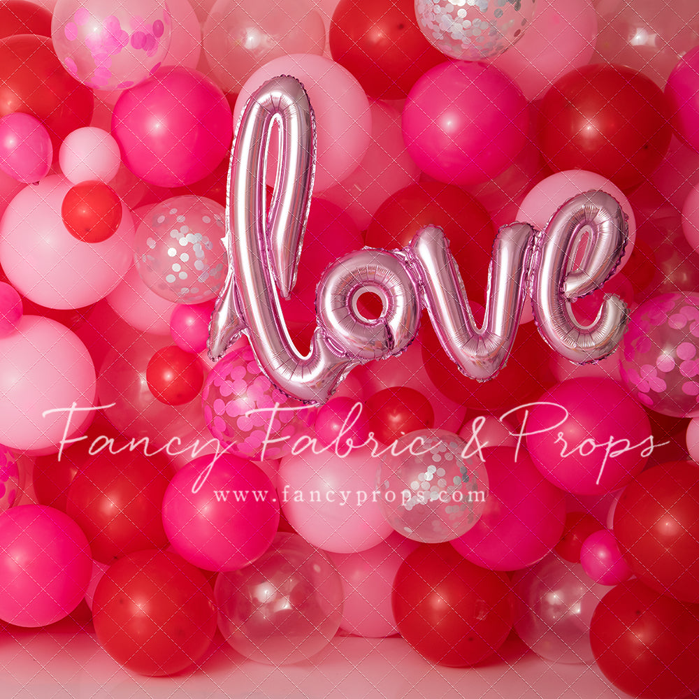 Valentine Party Balloon Wall