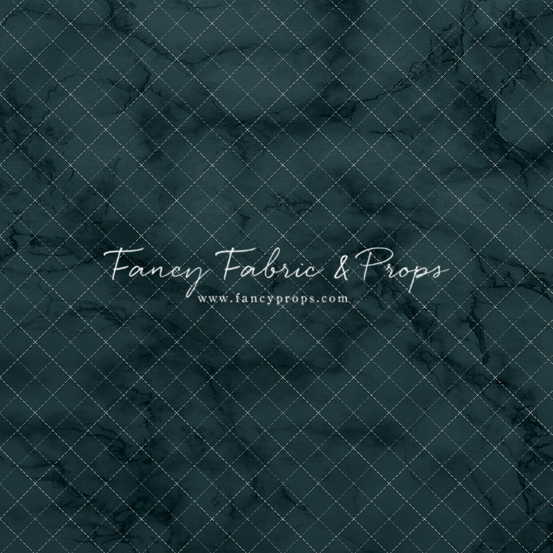 Teal Marble Mat Floor