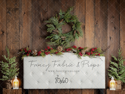 Twinkle Velvet Holiday Headboard