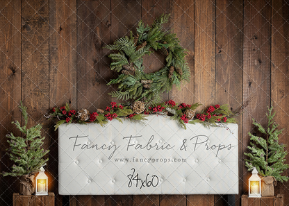 Twinkle Velvet Holiday Headboard