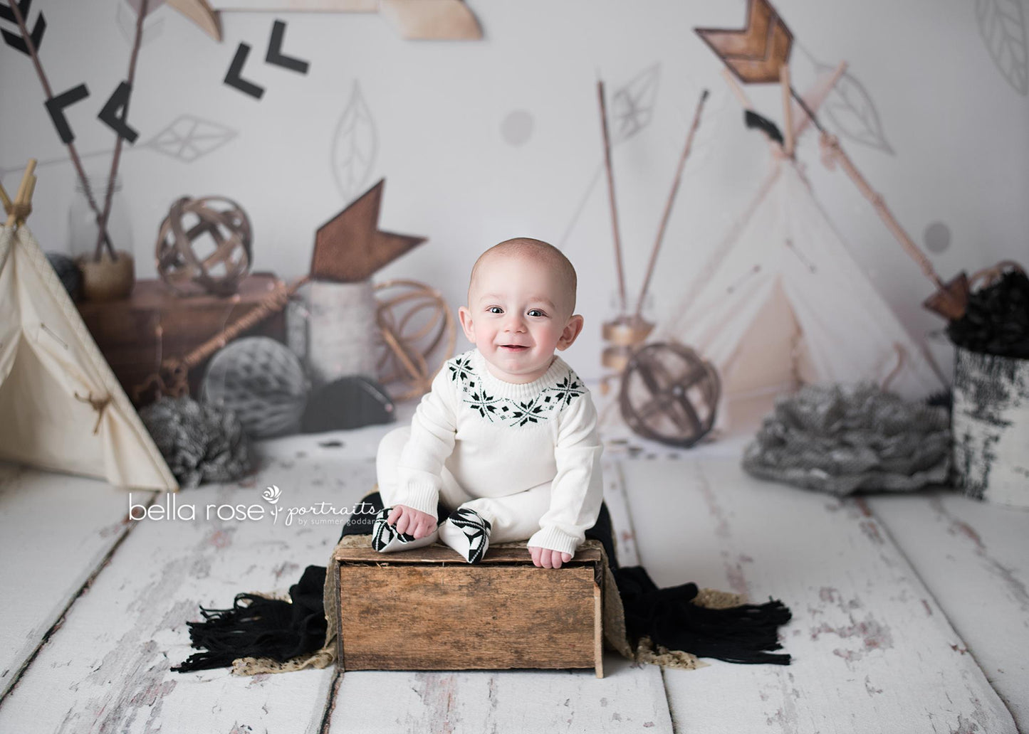 Vintage Wood Planks Mat Floor