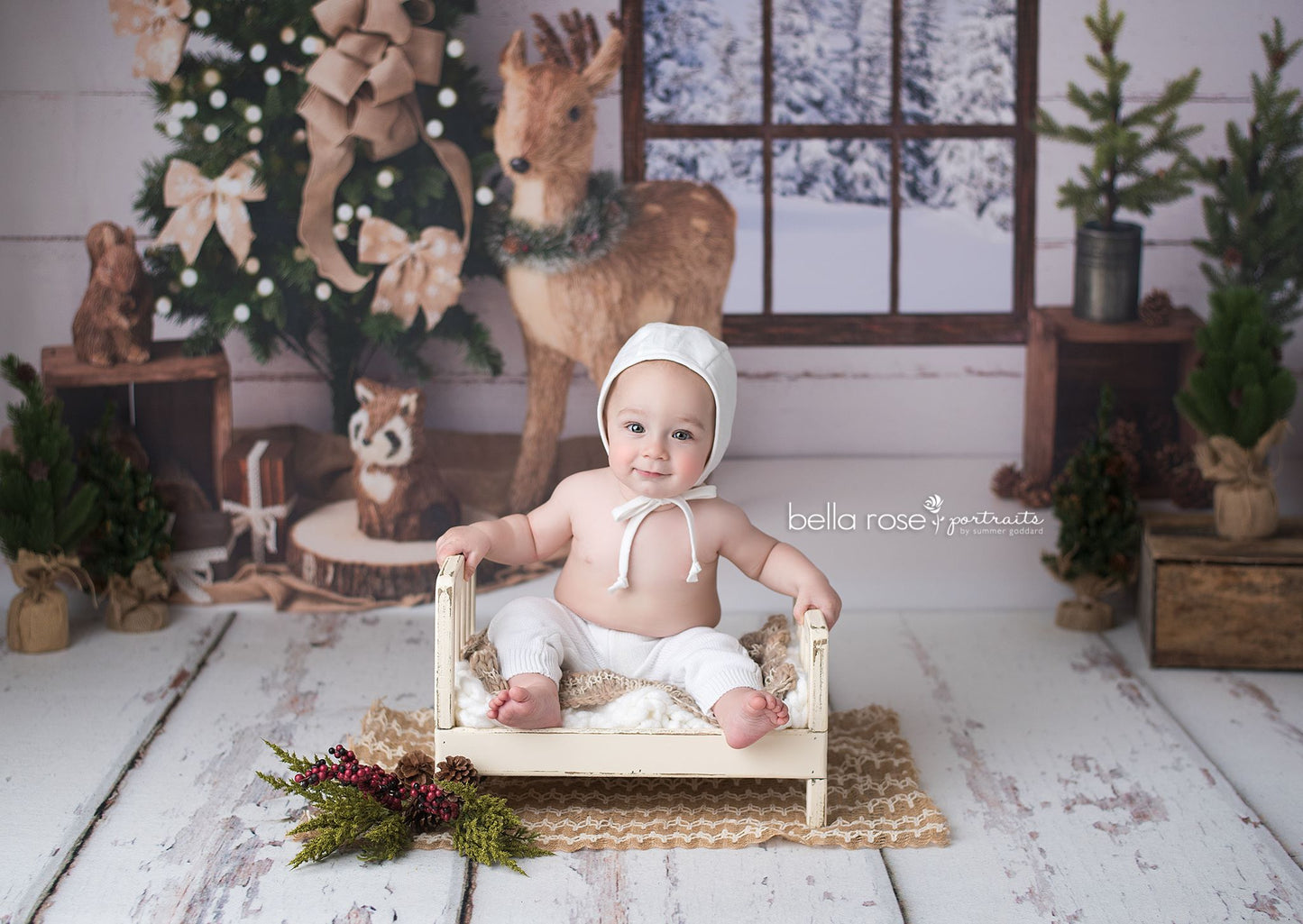 Vintage Wood Planks Mat Floor